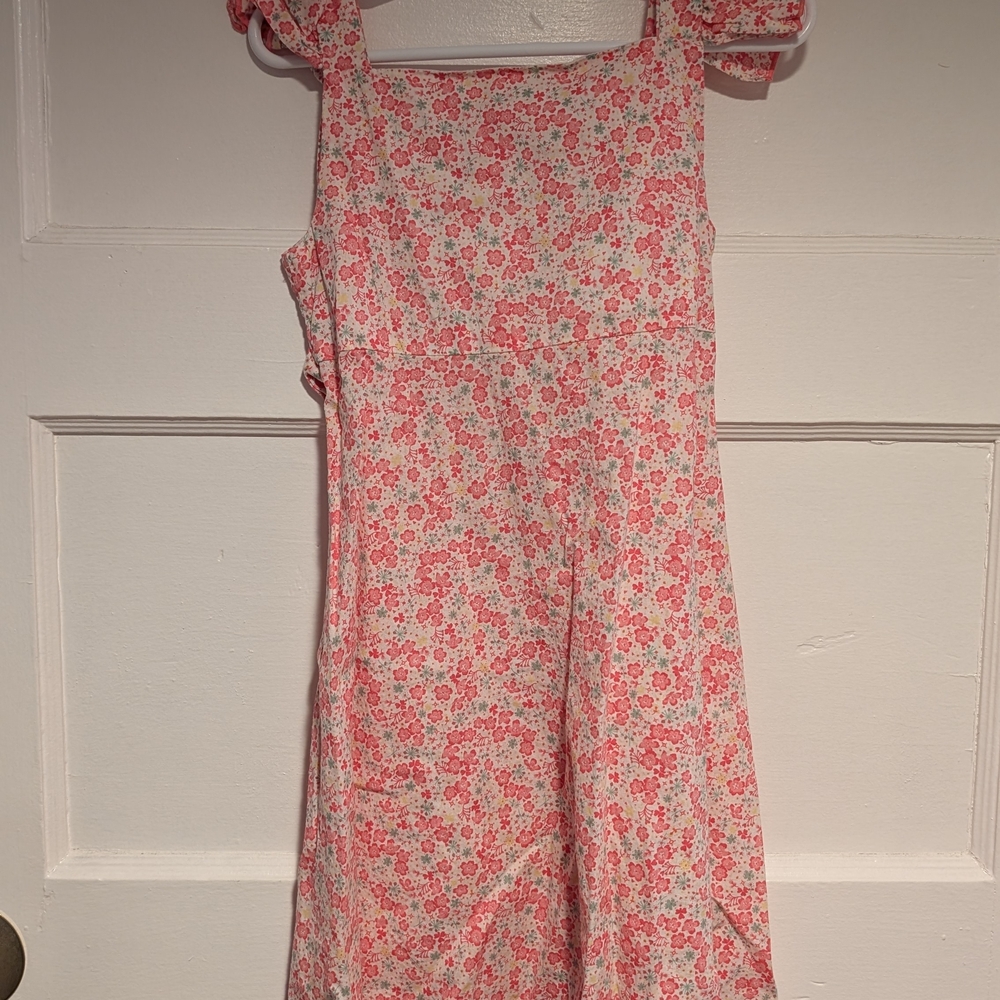 Edgehill Collection Pink Floral Kids Dress